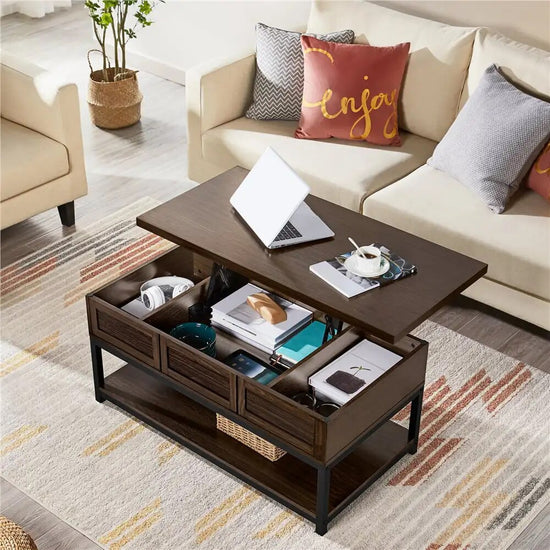 Wooden Lift Top Coffee Table