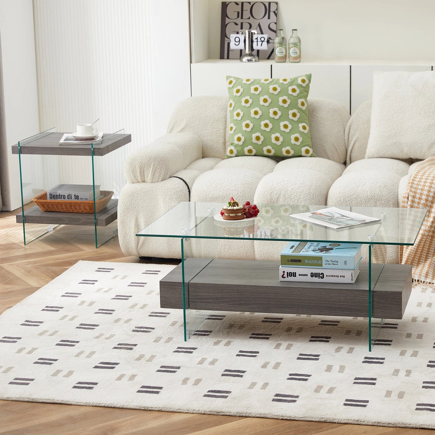 Tempered Glass Coffee Table