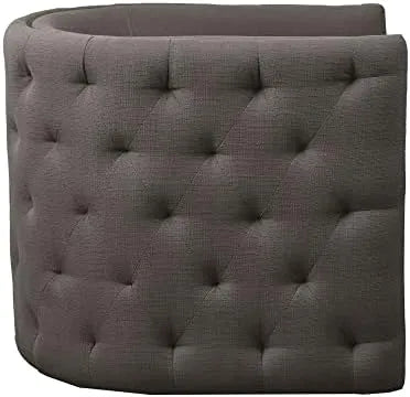 Metal Base Fabric Swivel Chair