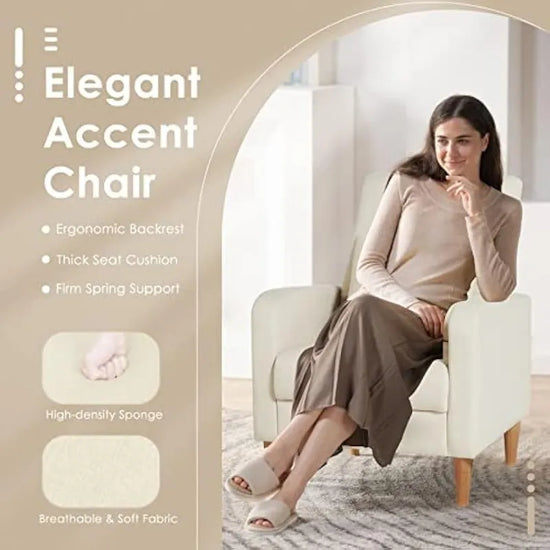 Modern Upholstered Accent Lounge Chair