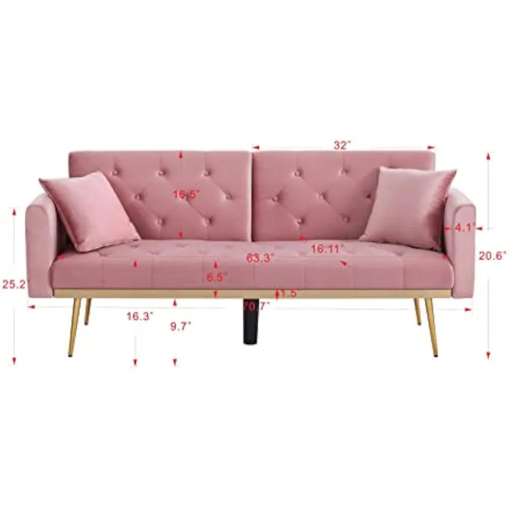 Convertible Futon Sofa Bed