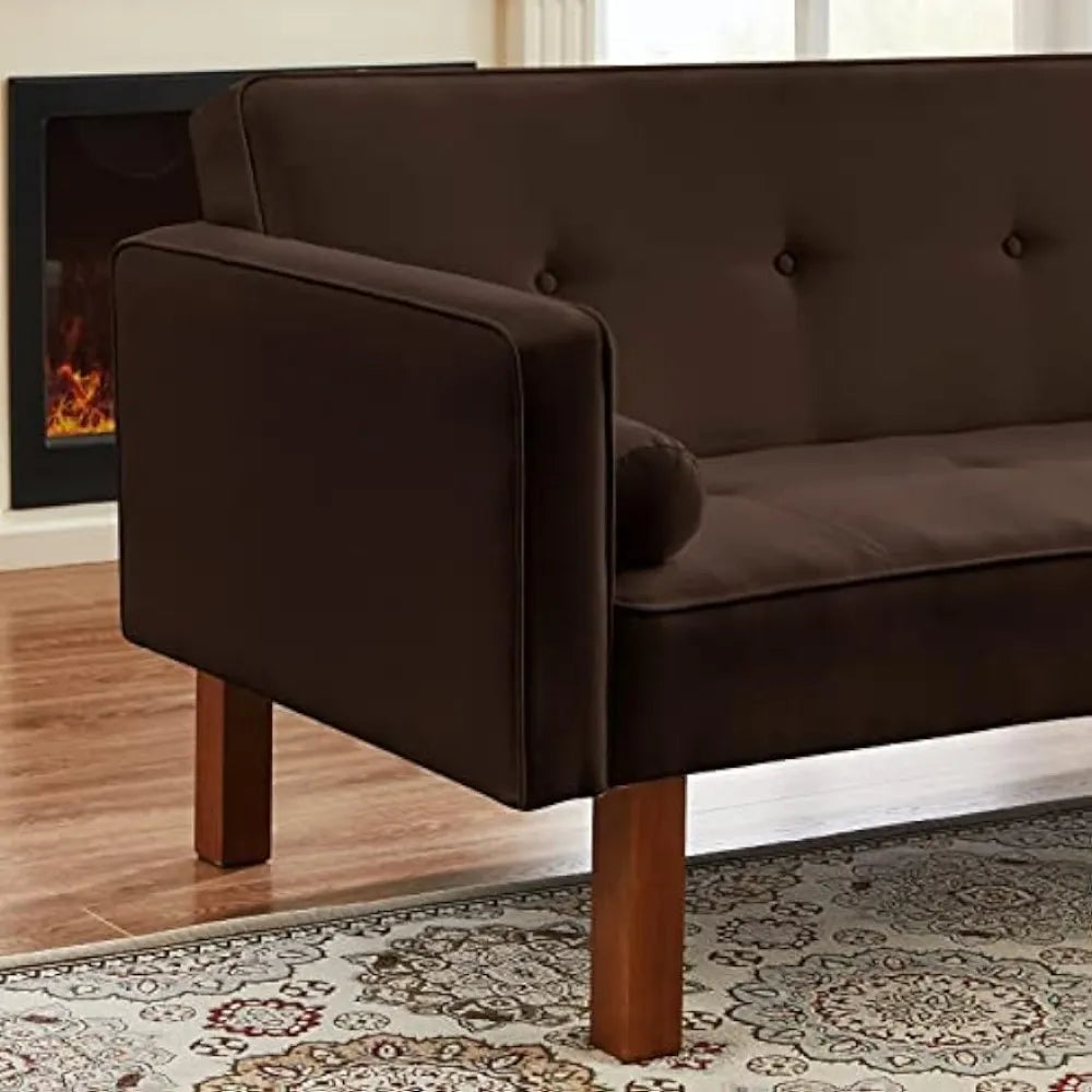 Modern Upholstered Convertible Sofa Bed