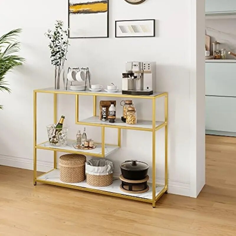 4-Tier Console Table