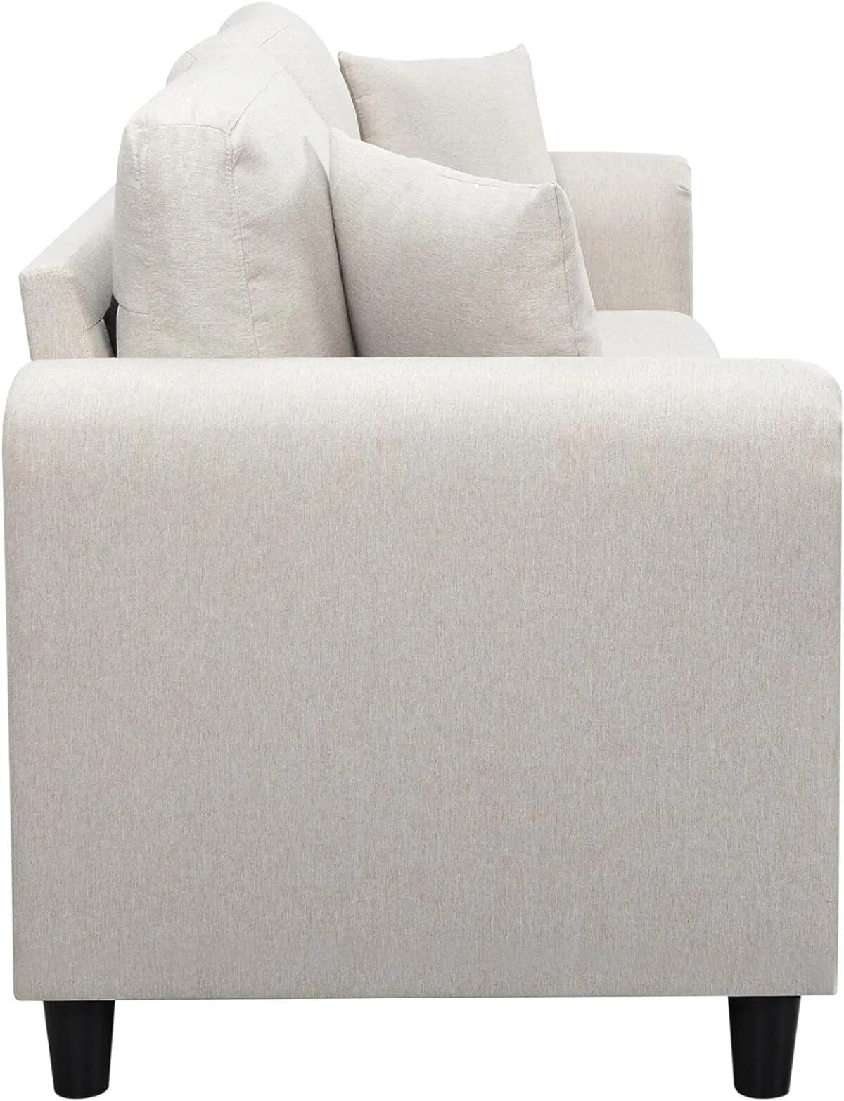 3 Seater Modern Beige Sofa