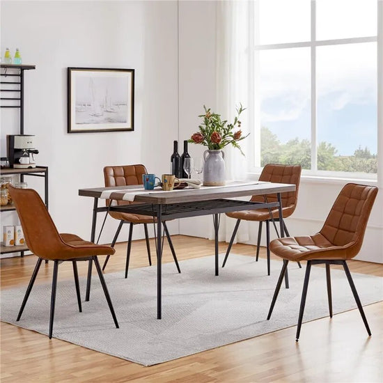 2PCS Modern Upholstered Dining Chairs