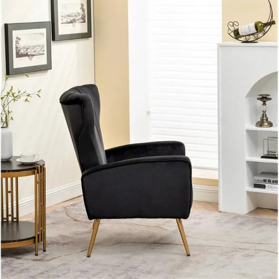 Velvet Accent Chair