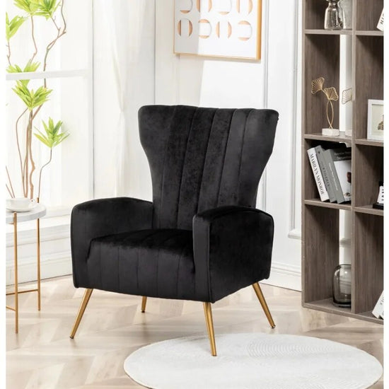 Velvet Accent Chair