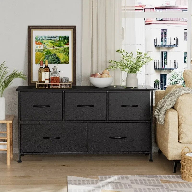 Bedroom Dresser with with 5 Drawers