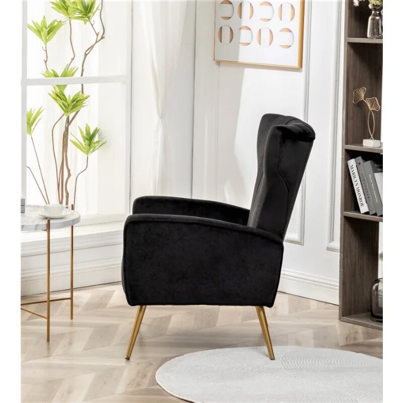 Velvet Accent Chair