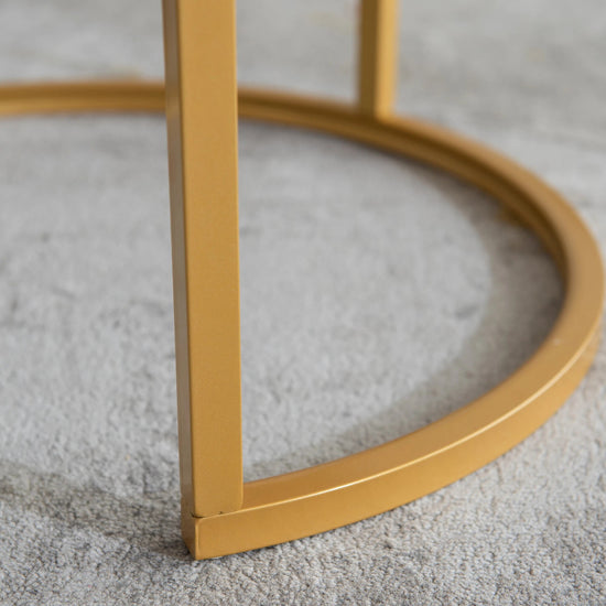 Modern Round Nesting Coffee Table