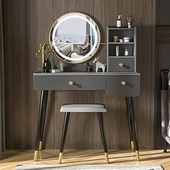 Vanity Dresser Set with Dimming Mirror