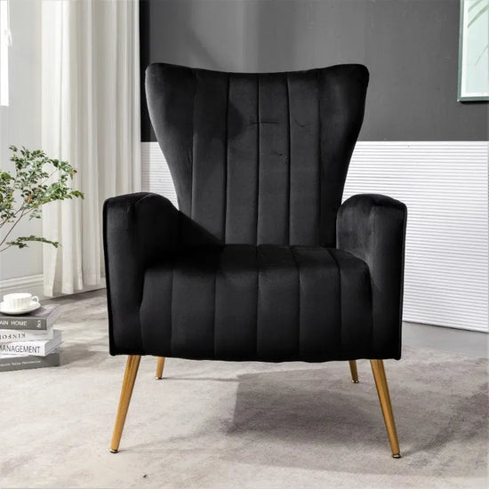 Velvet Accent Chair