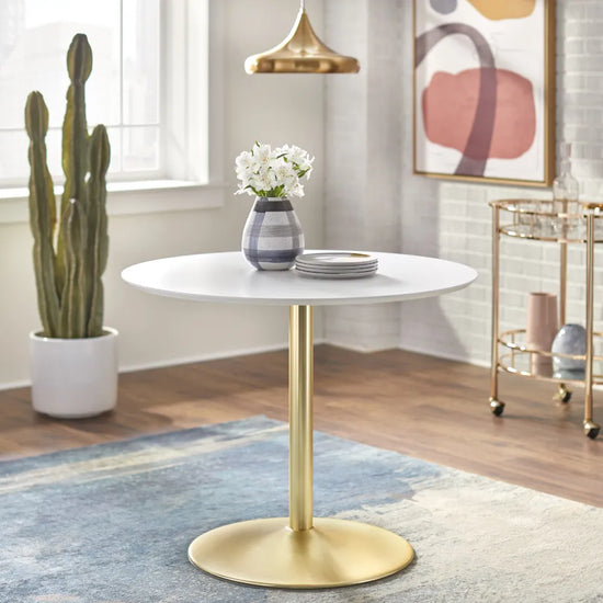 Pisa Round Contemporary Dining Table